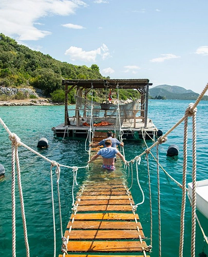 Picnic at Lokrum Island