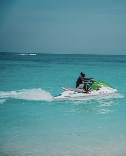 jet ski ride in red sea