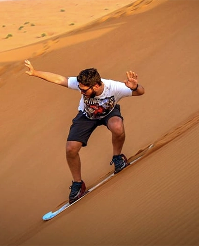 Dune drive & Sandboarding