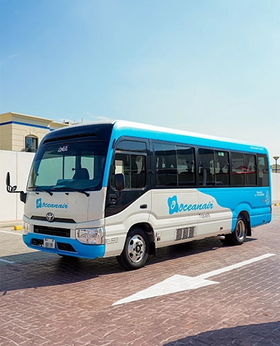Modern and comfortable fleet