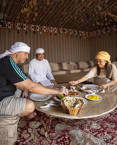 Traditional Bedouin Breakfast