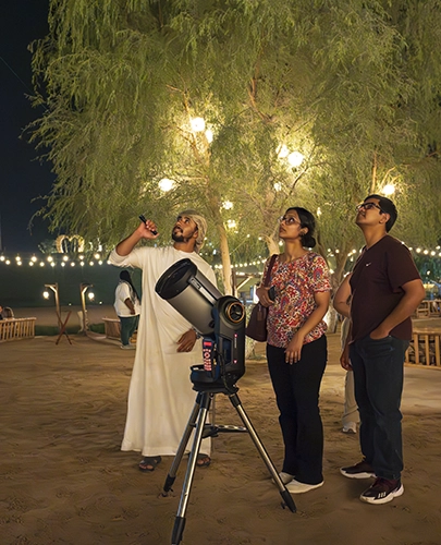 stargazing in Dubai