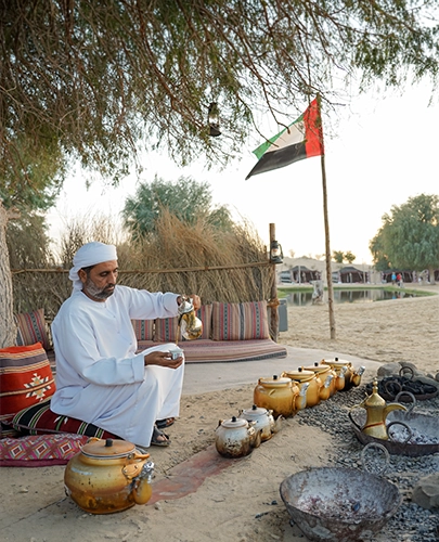 Live Arabic Coffee, Tea & Luqaimat