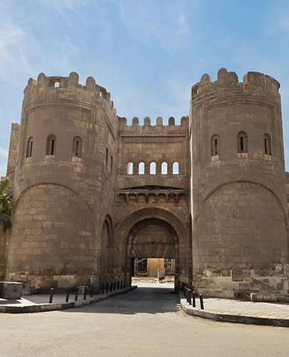 Iconic landmarks in one route