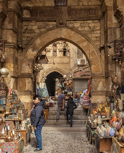 bazaar tour in egypt