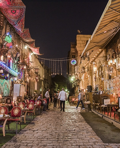 market in old cairo